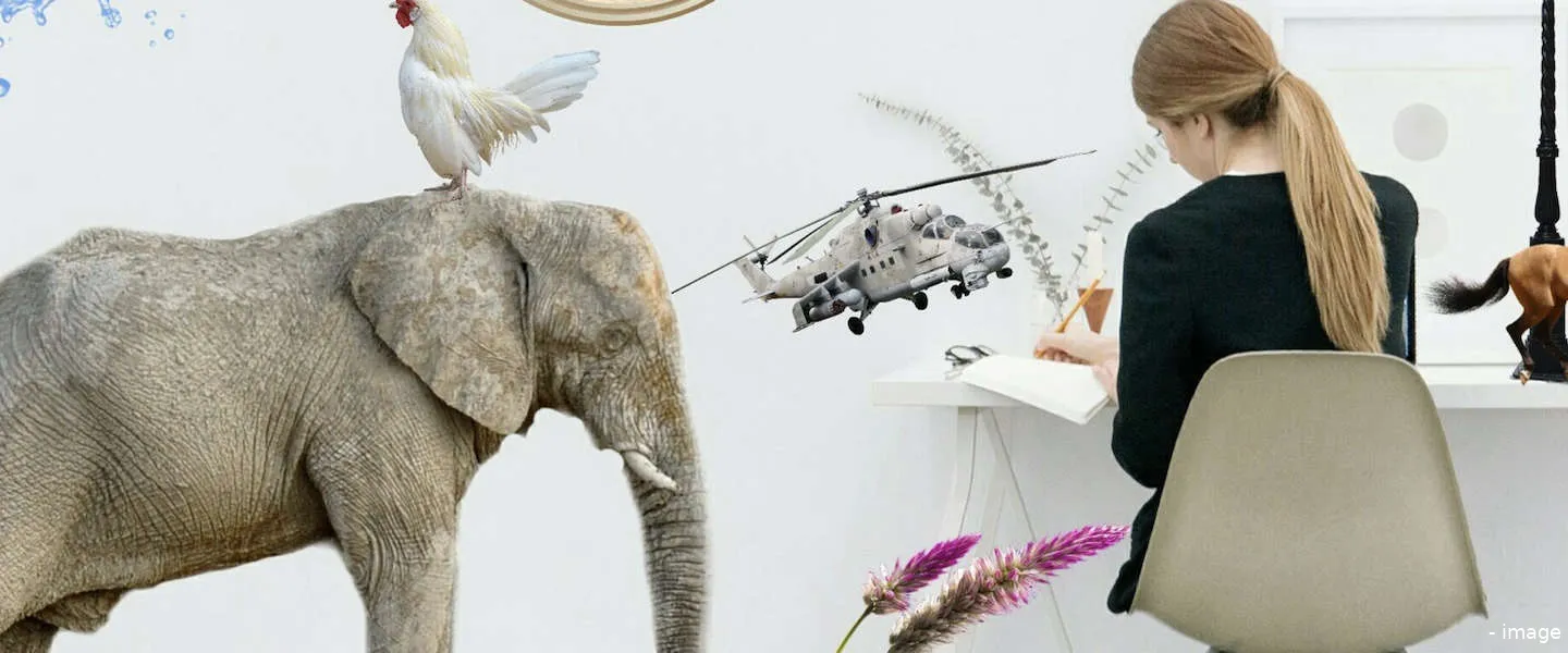 dont think of elaphant