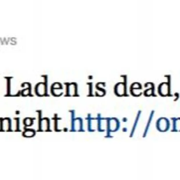 dood osama bin laden overspoelt sociale