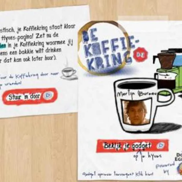 douwe egberts koffiekring op hyves