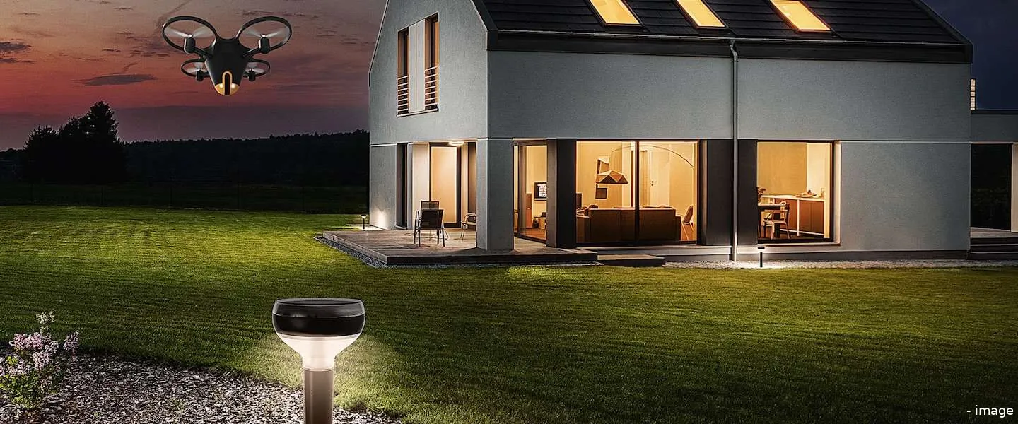 drone bewaakt je huis