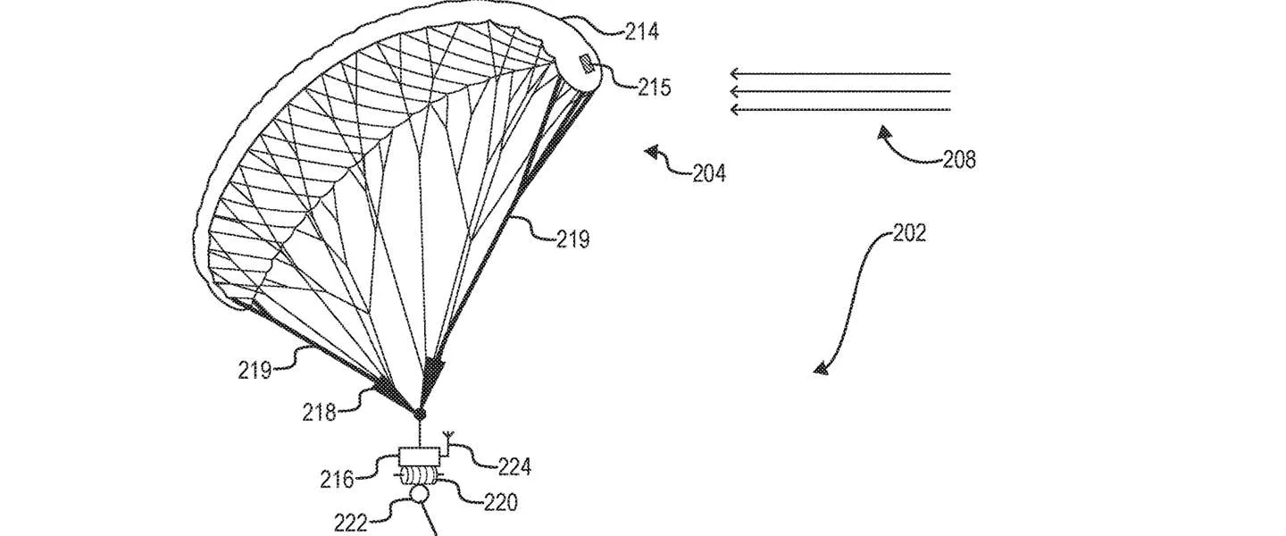 drone facebook parachute