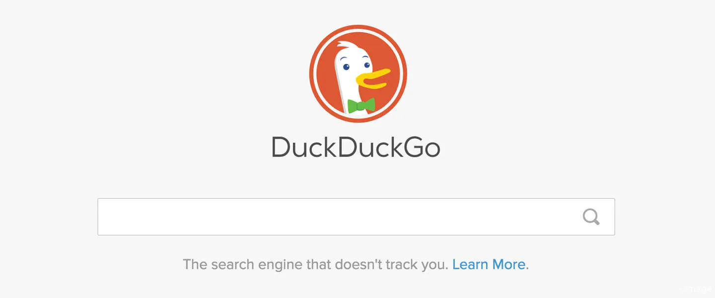duckduckgo homepage