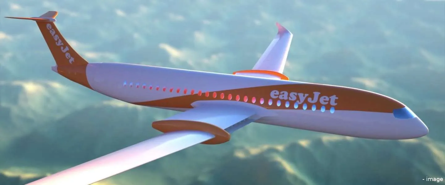 easyjet vliegtuig elektrisch