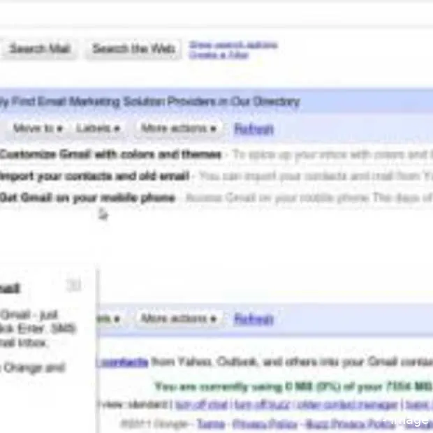 een lege inbox voor zo n 150 000 gmail g