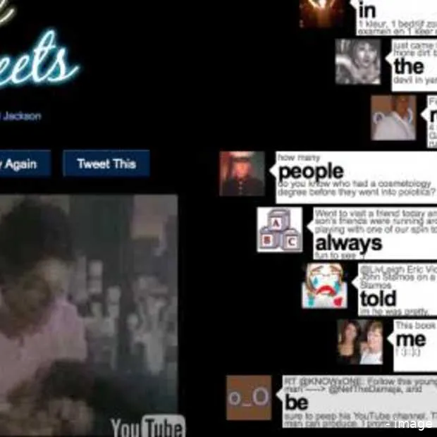 een twitter tribute aan michael jackson