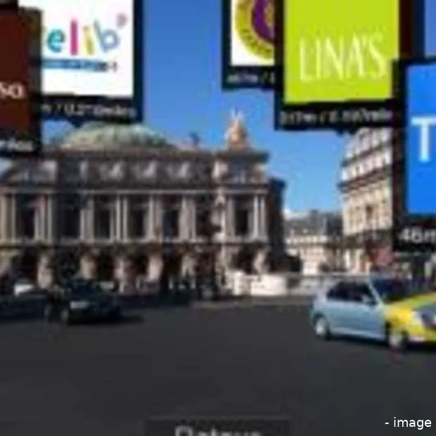 eerste augmented reality app in itunes