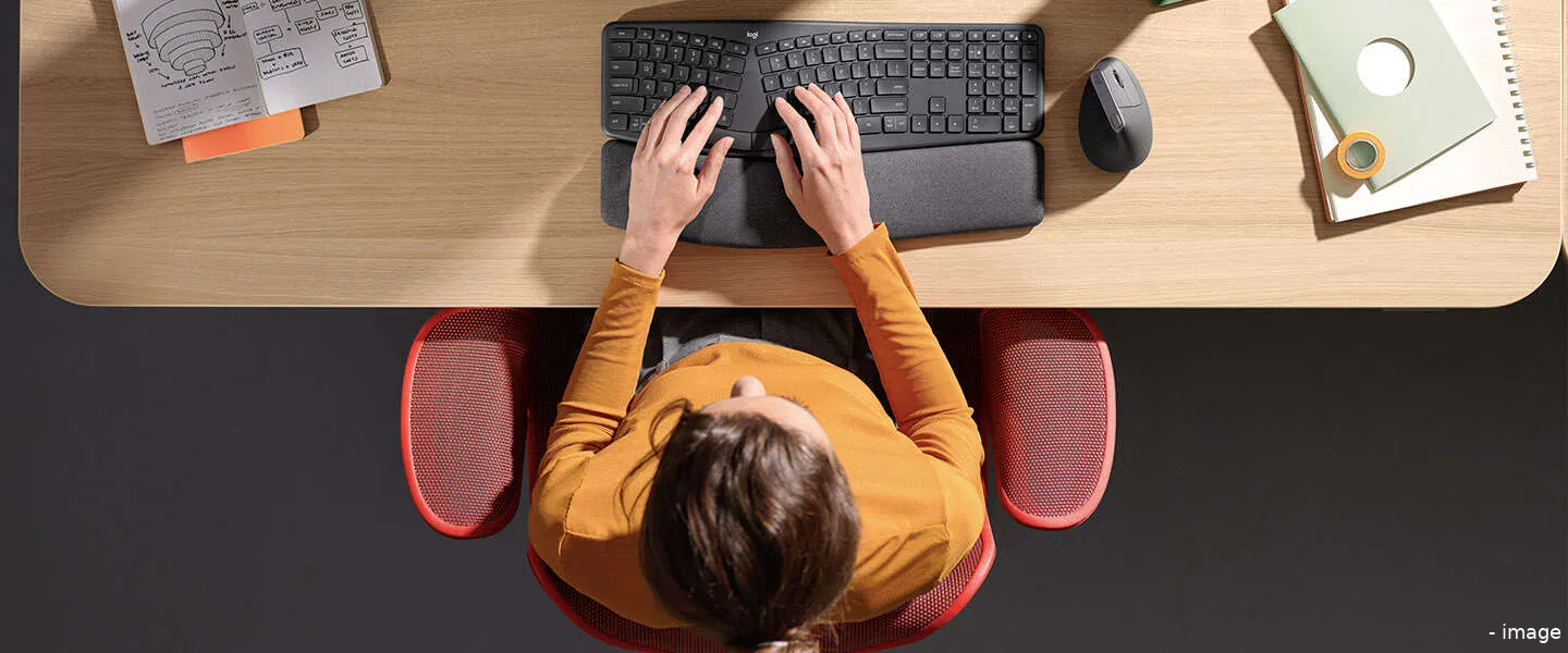 ergonomisch werken logitech