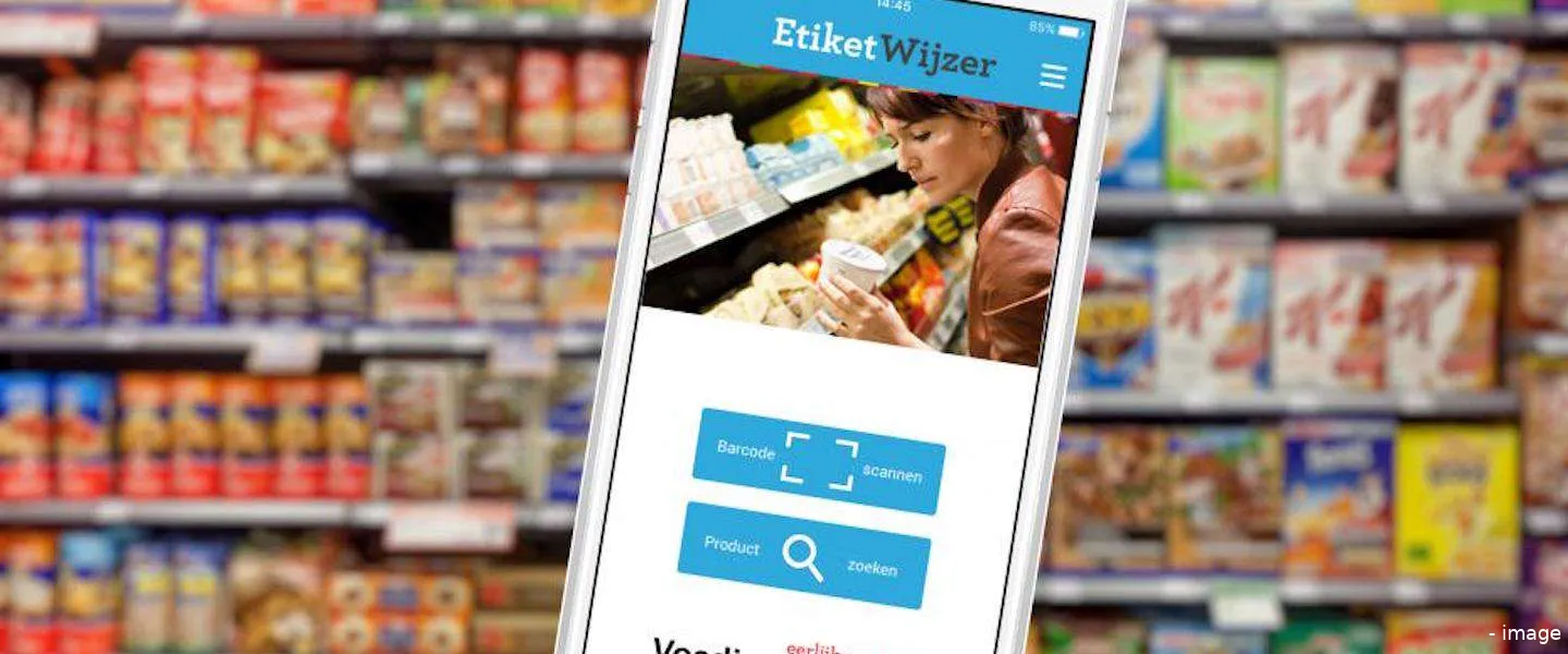 etiketwijzer app voedingscentrum