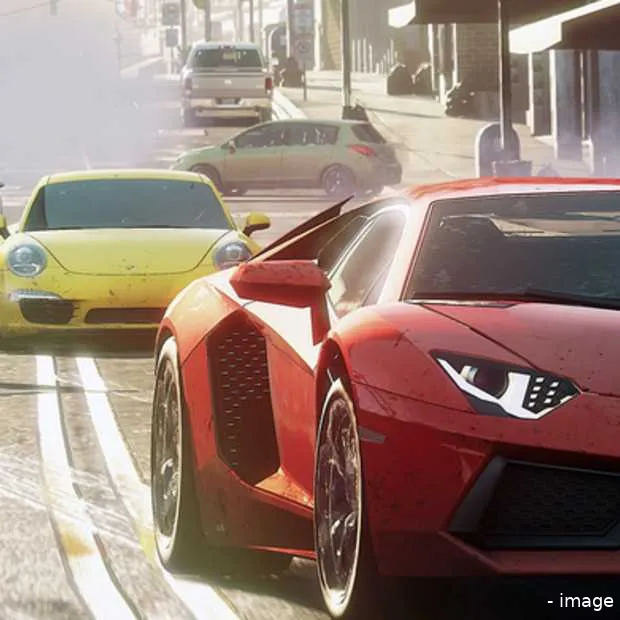 even in zijn achteruit en dan door naar