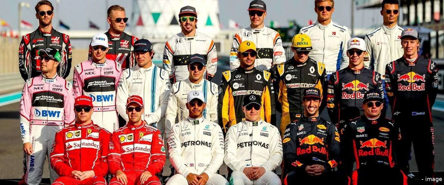 f1 drivers 2017