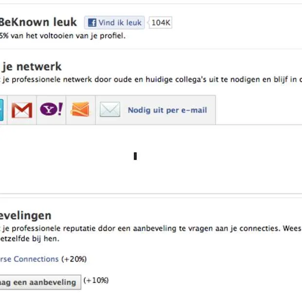 facebook app helpt met het vinden van ee