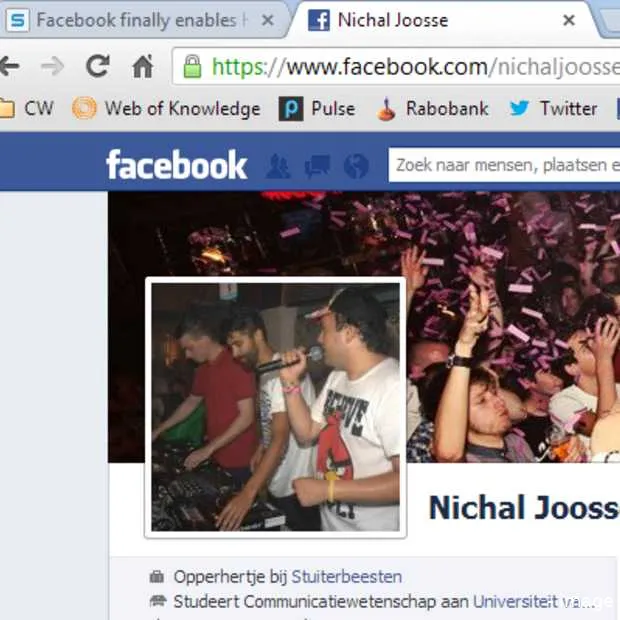 facebook gebruikt https voortaan als sta