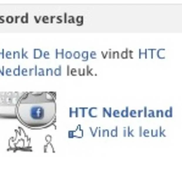 facebook htc een like en de wereld denkt