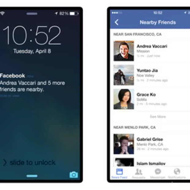 facebook introduceert nearby friends
