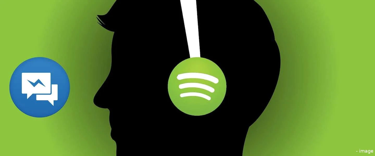 facebook messenger spotify