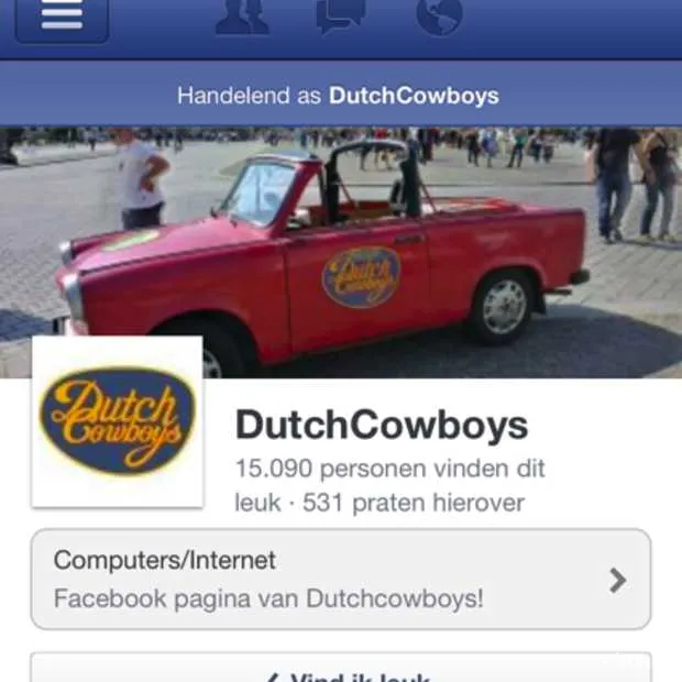 facebook mobile naar de 543 miljoen gebr