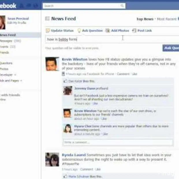 facebook questions rick roll