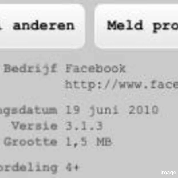facebook s iphone app speelt nu ook vide