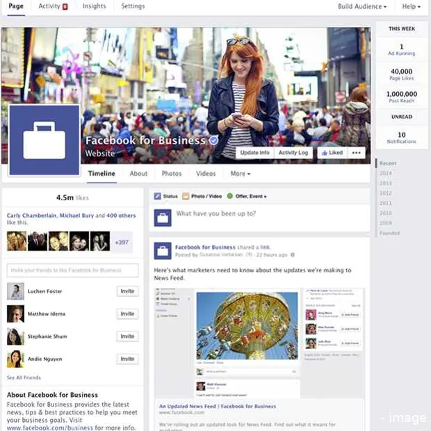 facebook update layout van pagina s op d