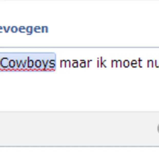 facebook ziet alles ook berichtjes die j