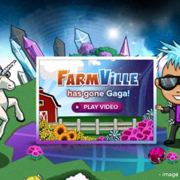 farmville niet veilig voor gaga marketin
