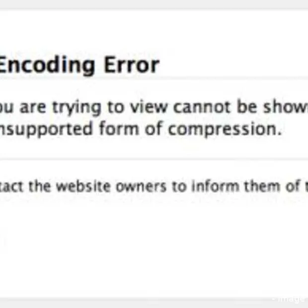 firefox content encoding error durftevra