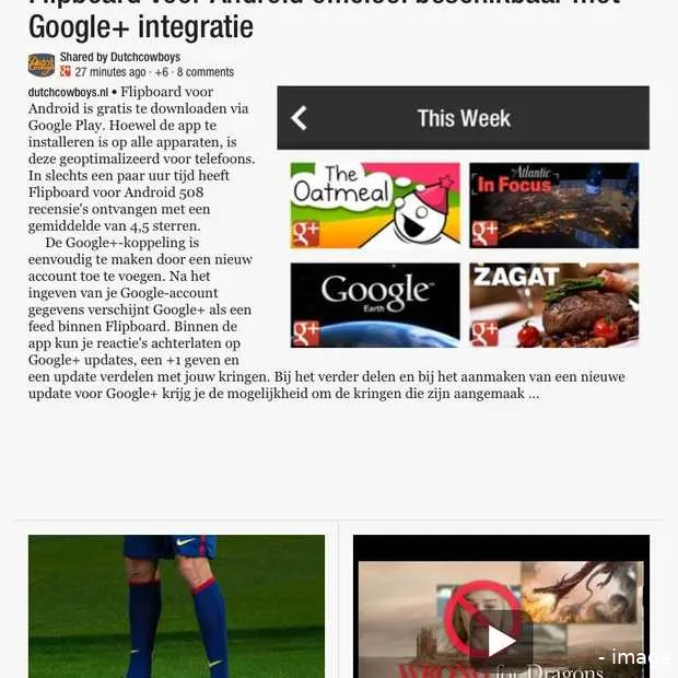 flipboard beschikbaar in het nederlands