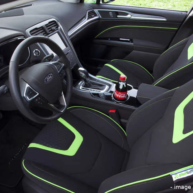 ford en coca cola presenteren auto met i