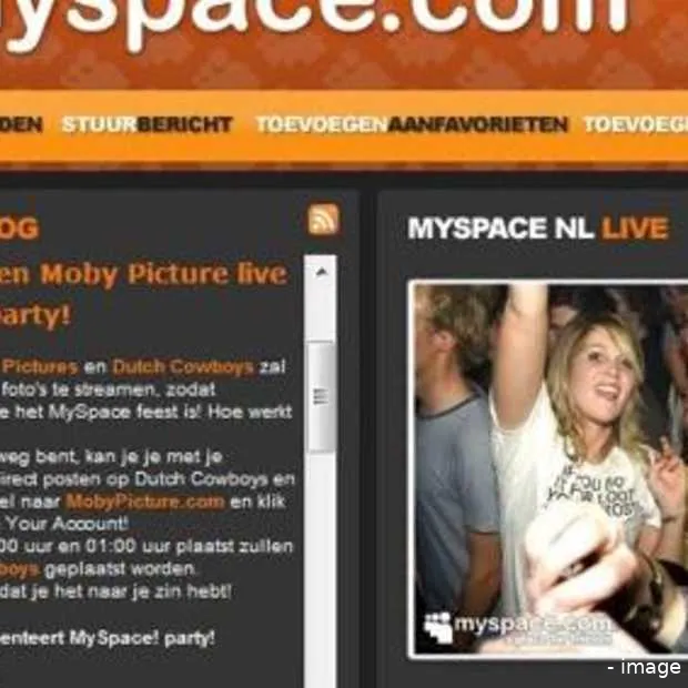 fotoverslag van het myspace live event