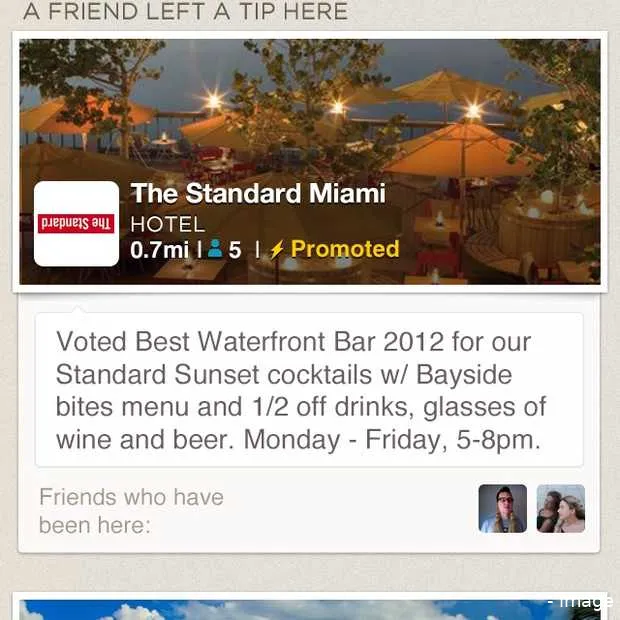 foursquare lanceert promoted updates