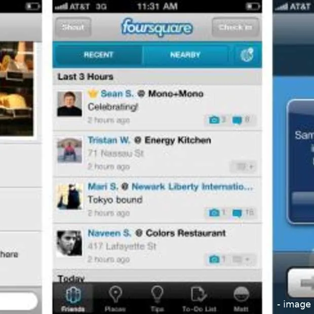 foursquare voegt foto s en reacties toe