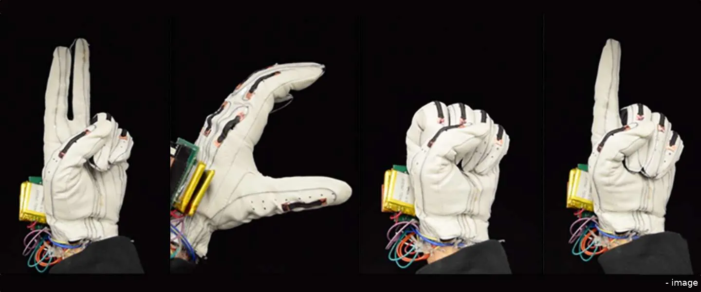 gebarentaal handschoen toekomst vr