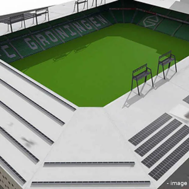 geen dak maar toch zonnepanelen via crow