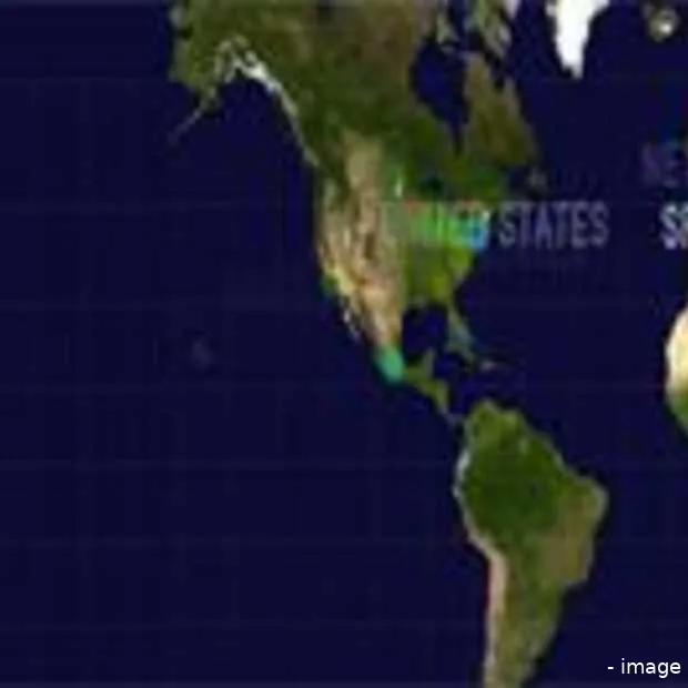 geo located tweets op een wereldkaart