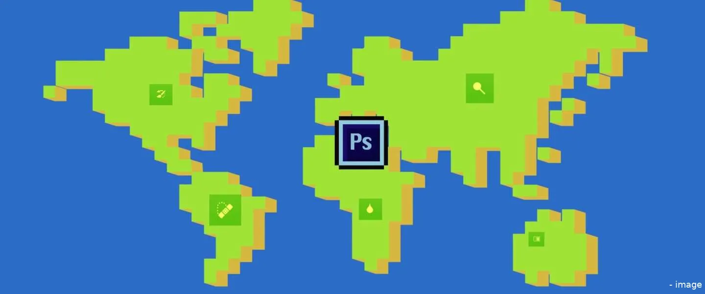 geschiedenis photoshop