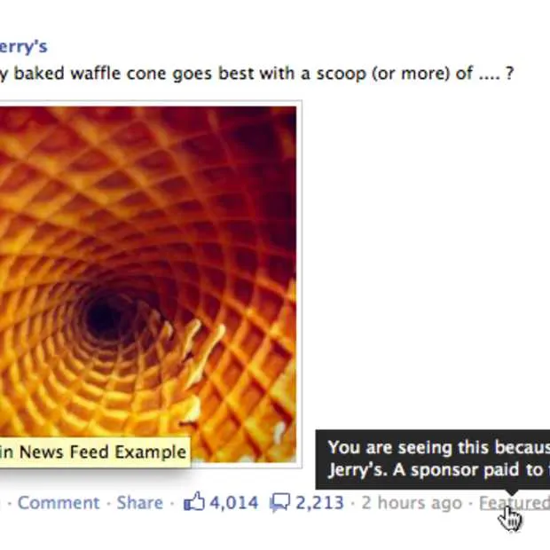 gesponsorde verslagen facebook nu ook in