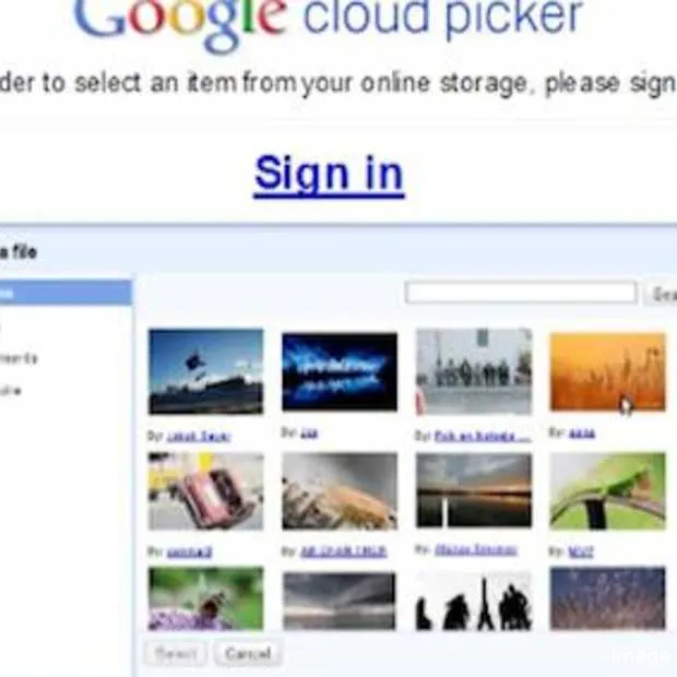 google cloud picker nieuwe opslagdienst