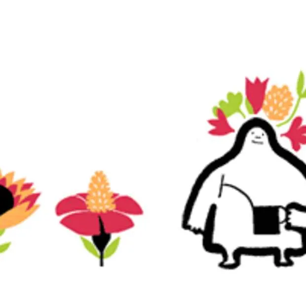 google doodle eerste dag van de lente