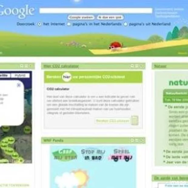 google gaat voor milieubewuster voorjaar