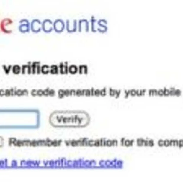 google komt met two step verificatie voo