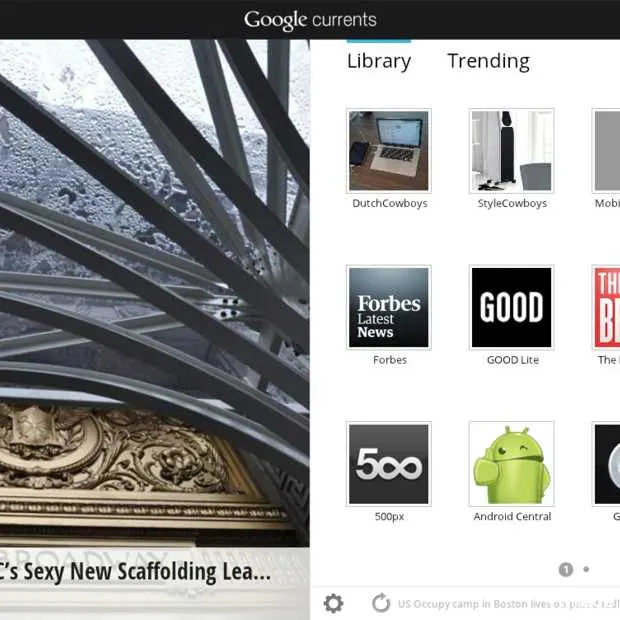 google lanceert google currents