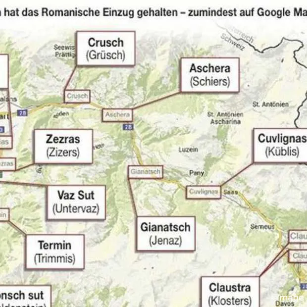 google maps in de war in graubunden