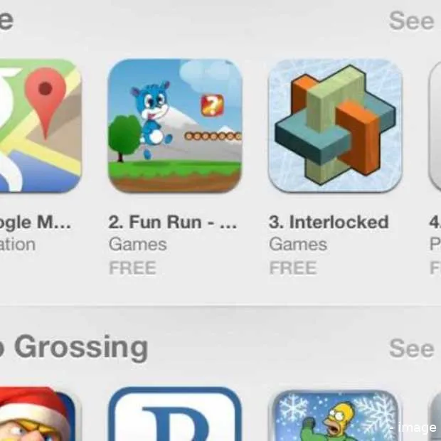 google maps is al de nummer een app op d