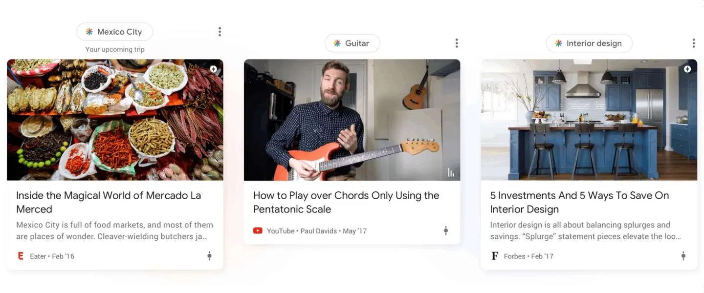 google nieuwe search