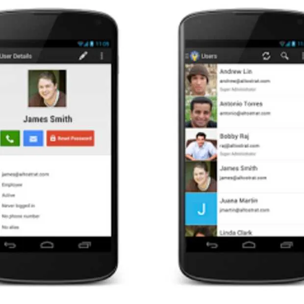google vernieuwt admin app google apps