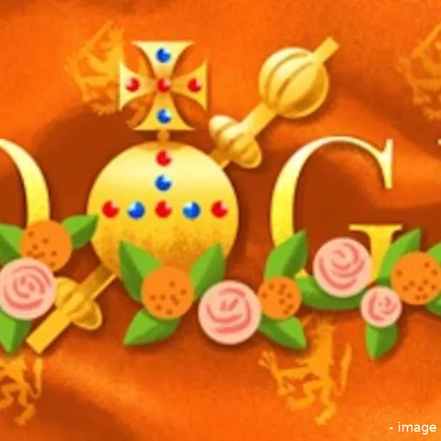 google viert koningsdag