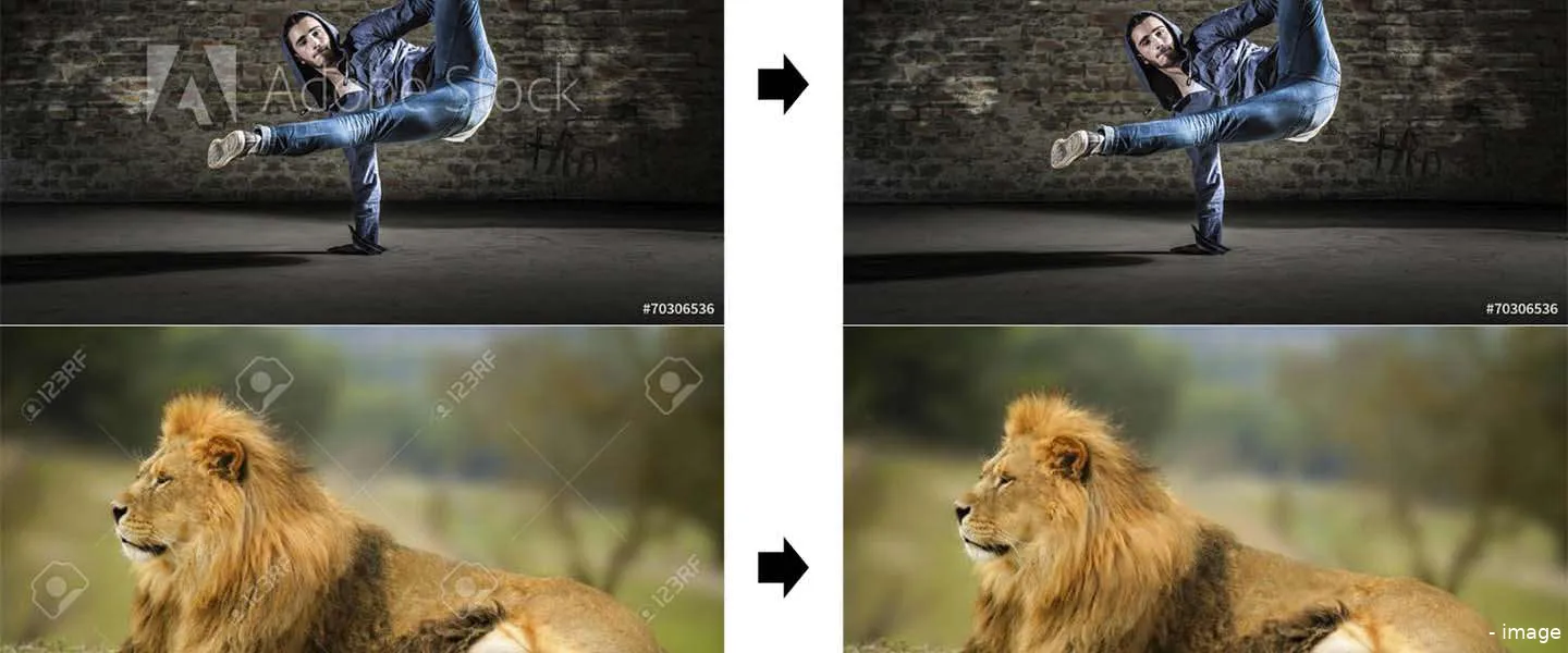 google watermerk voorbeeld