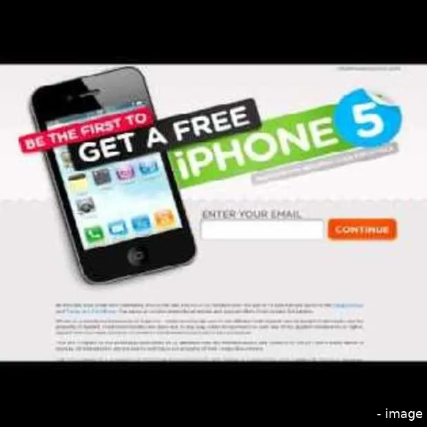 gratis iphone 5 via facebook