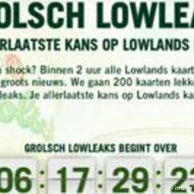 grolsch start met lowleaks en geeft nog