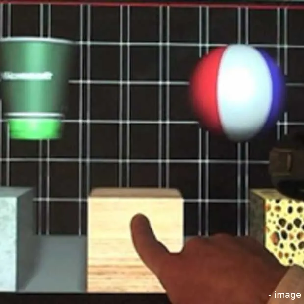 haptic technologie van microsoft simulee